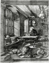 St. Hiëronymus in zijn studeerkamer, 1514